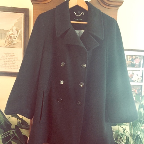 Ladies Calvin Klein double breasted Pea Coat